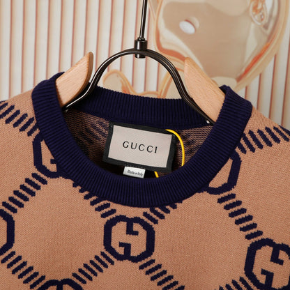 Gucci 8317 Monogram Crewneck Sweater - Image 3