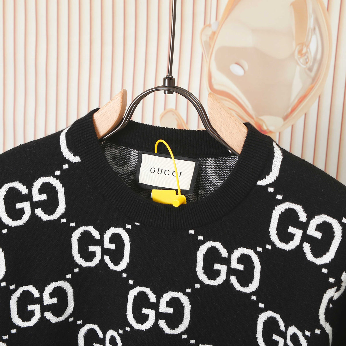 Gucci 8316 Monogram Crewneck Sweater - Image 3