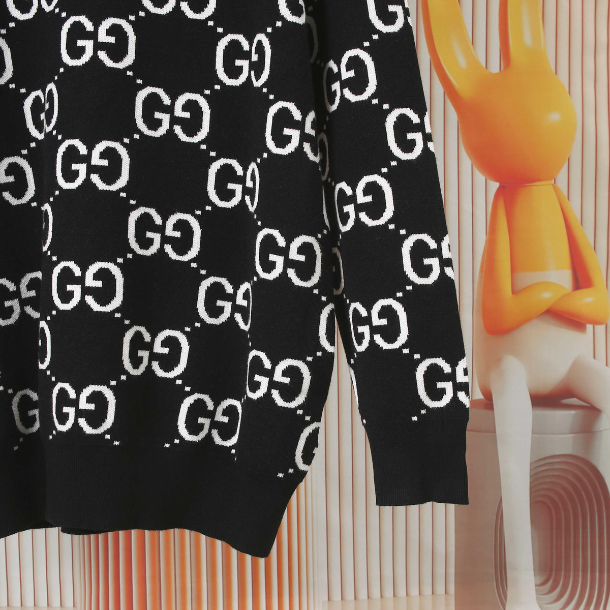 Gucci 8316 Monogram Crewneck Sweater - Image 7