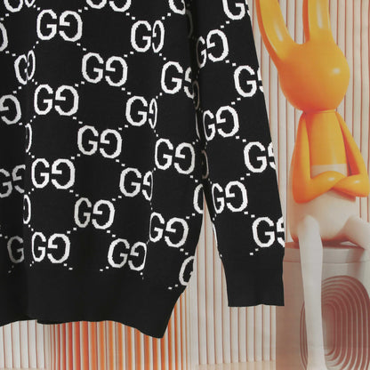 Gucci 8316 Monogram Crewneck Sweater - Image 7