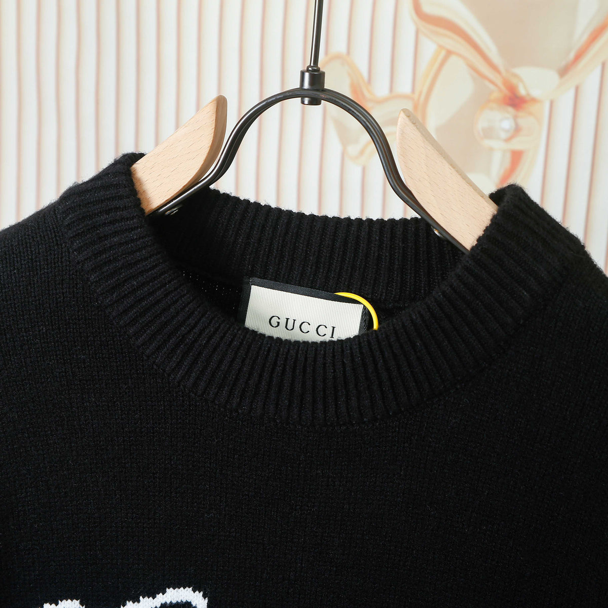 Gucci G8398 Jacquard Crewneck Sweater - Image 3