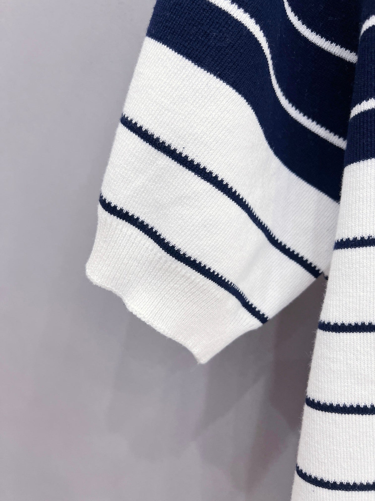 Gucci G805 Jacquard Polo Sweater - Image 8