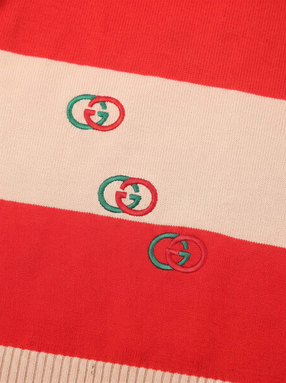 Gucci Striped Polo Sweater - Image 5