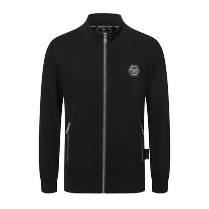 PP Stand collar sweatshirt jacket #6