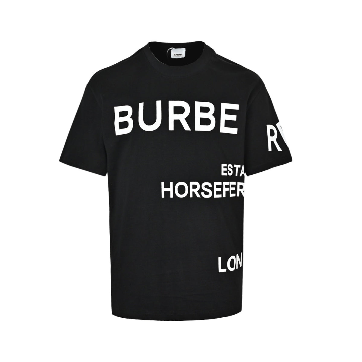 Burberry Casual T-shirt#01 - Black Front