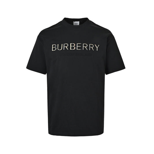 Burberry Casual T-shirt#02 - Black Front