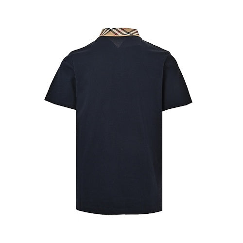 Burberry Casual Polo Shirt#03 - Navy Back