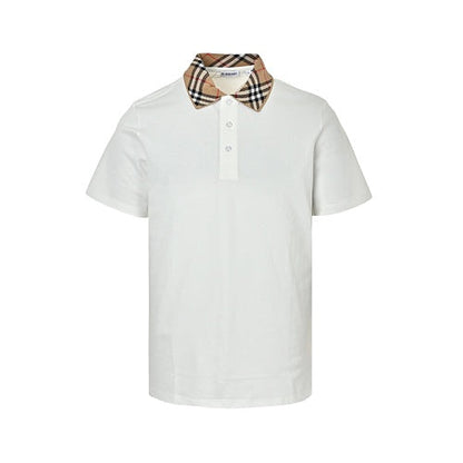 Burberry Casual Polo Shirt#03 - White Front