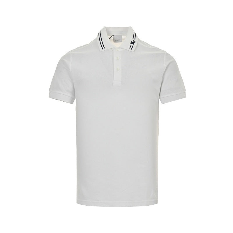 Burberry Casual Polo Shirt#04 - White Front