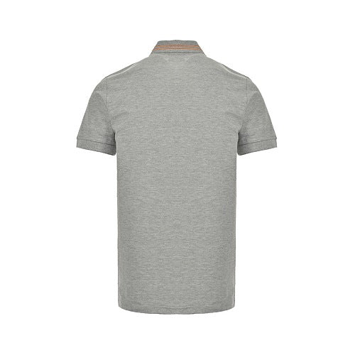 Burberry Casual Polo Shirt#04 - Gray Back