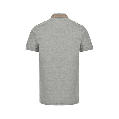 Burberry Casual Polo Shirt#04 - Gray Back