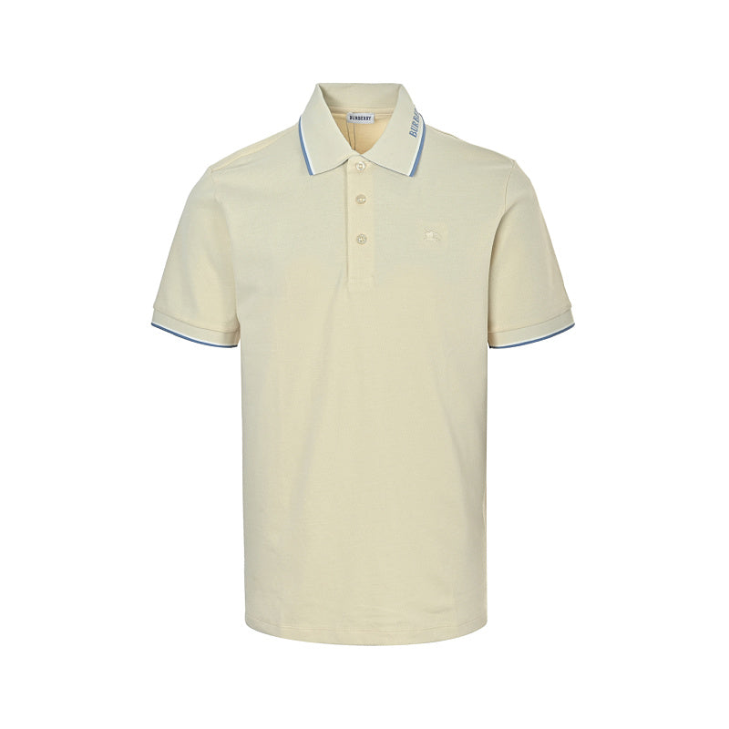 Burberry Casual Polo Shirt#05 - Khaki Front