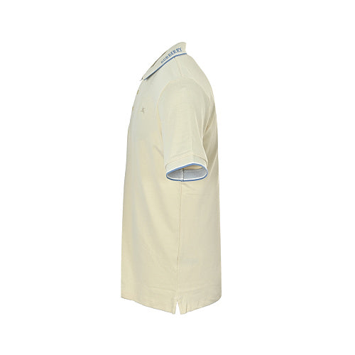 Burberry Casual Polo Shirt#05 - Khaki Side