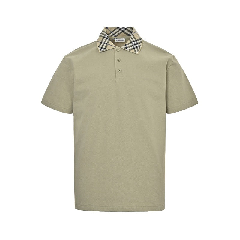 Burberry Casual Polo Shirt#06 - White Front