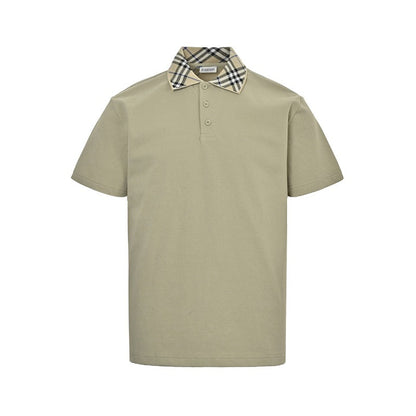 Burberry Casual Polo Shirt#06 - White Front