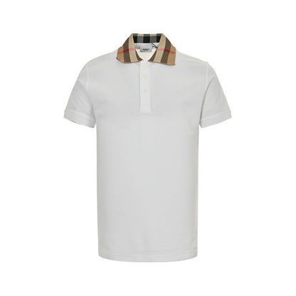 Burberry Casual Polo Shirt#07 - White Front