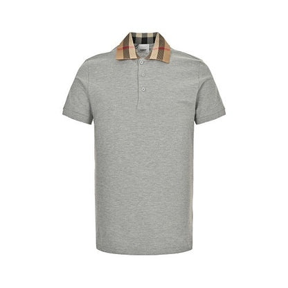Burberry Casual Polo Shirt#07 - Gray Front