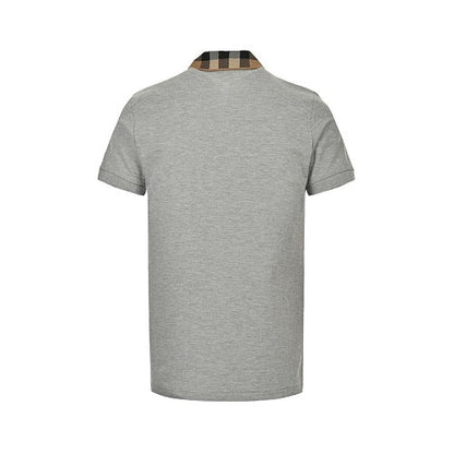 Burberry Casual Polo Shirt#07 - Gray Back