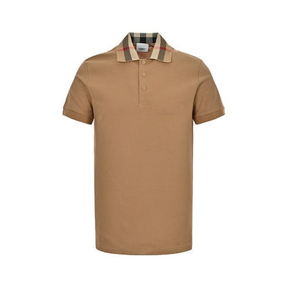 Burberry Casual Polo Shirt#07 - Brown Front