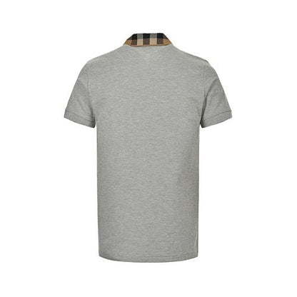 Burberry Casual Polo Shirt#13 - Gray Back
