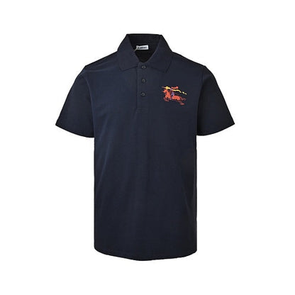 Burberry Casual Polo Shirt#15 - Navy Front