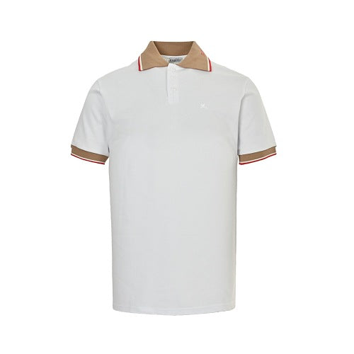Burberry Casual Polo Shirt#16 - White Front