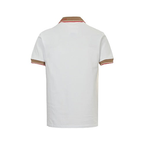 Burberry Casual Polo Shirt#16 - White Back