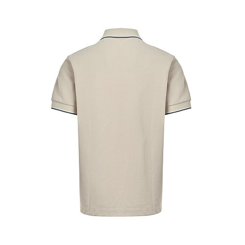 Burberry Casual Polo Shirt#19 - Beige Back