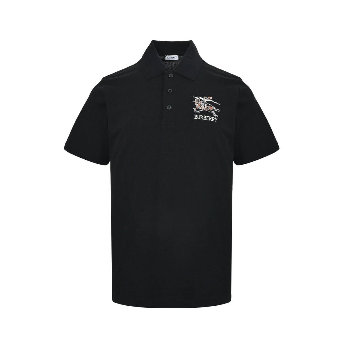 Burberry Casual Polo Shirt#22 - Black Front