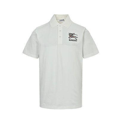Burberry Casual Polo Shirt#22 - White Front