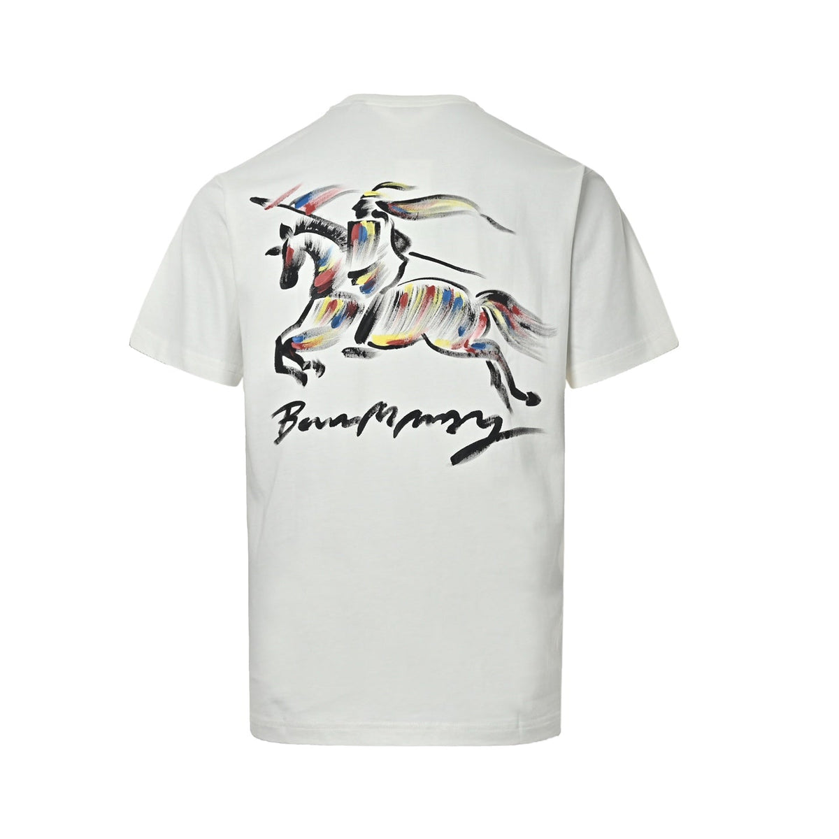 Burberry Casual T-shirt#07 - White Back