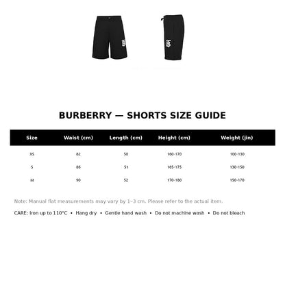 Burberry Casual Shorts#10 - English Size Chart
