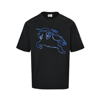 Burberry Casual T-shirt#08 - Black Front