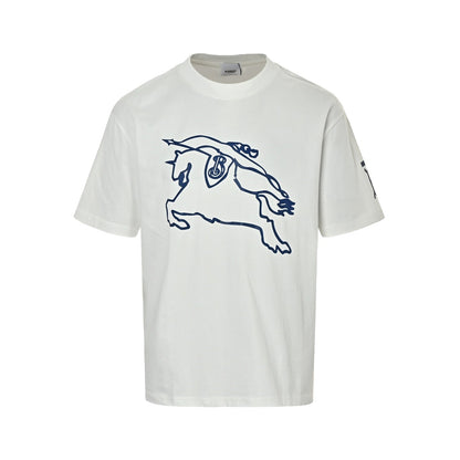 Burberry Casual T-shirt#08 - White Front
