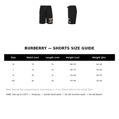 Burberry Casual Shorts#38 - English Size Chart