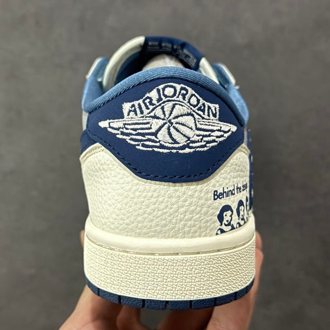 Air Jordan 1 Low Fragment / Travis Scott Style Sneakers XD0798-309 #28