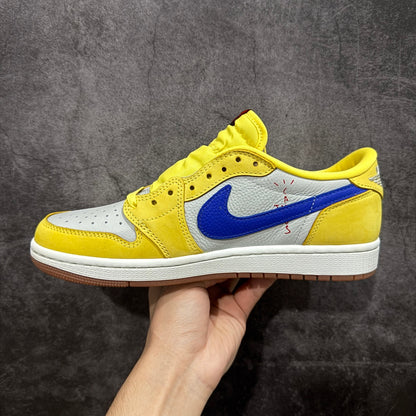 Air Jordan 1 Low Travis Scott Style Sneakers DZ4137-700 #25