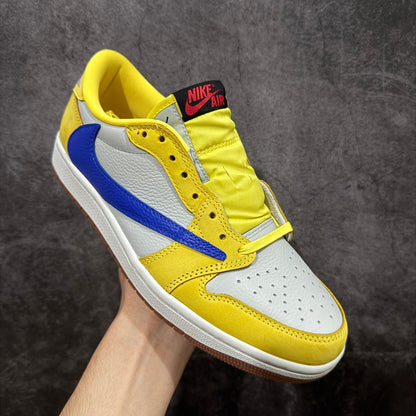 Air Jordan 1 Low Travis Scott Style Sneakers DZ4137-700 #25