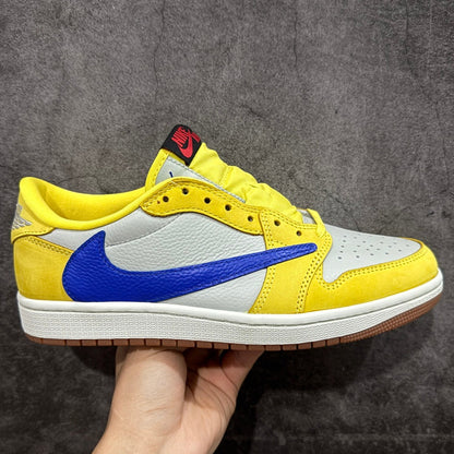 Air Jordan 1 Low Travis Scott Style Sneakers DZ4137-700 #25