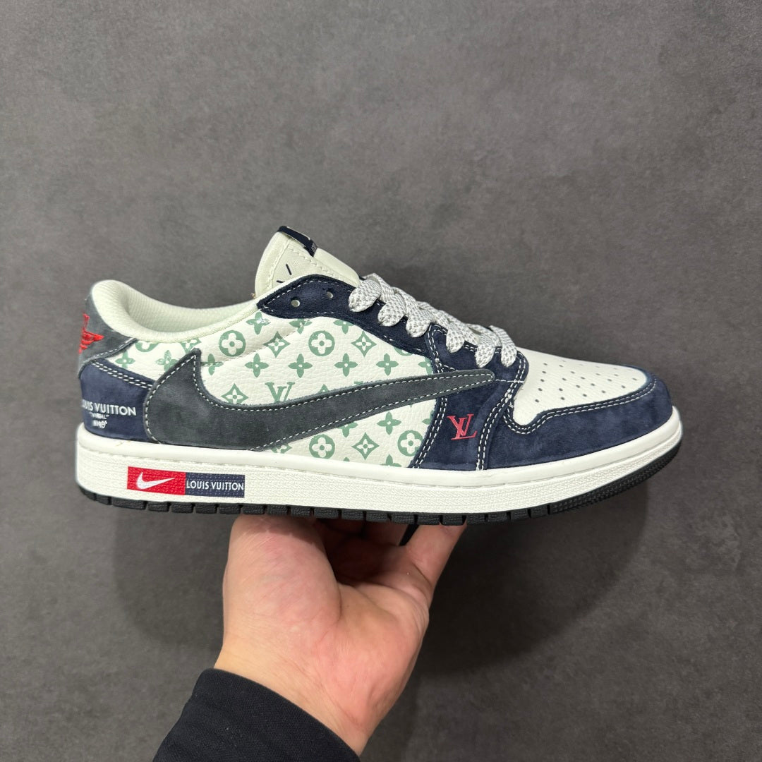 Air Jordan 1 Low Fragment / Travis Scott Style Sneakers DZ5899-034 #14