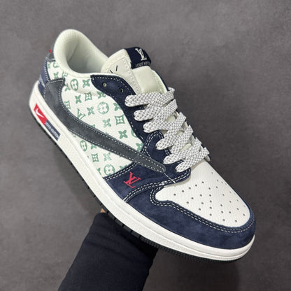 Air Jordan 1 Low Fragment / Travis Scott Style Sneakers DZ5899-034 #14