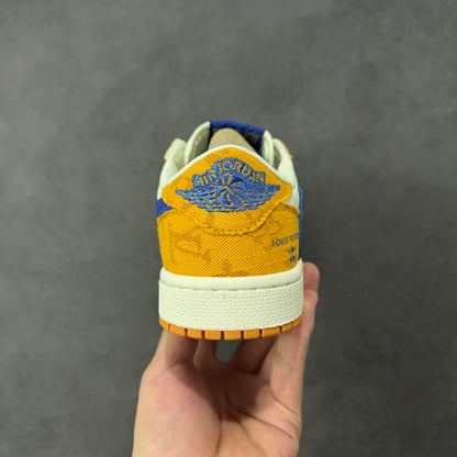 Air Jordan 1 Low Fragment / Travis Scott Style Sneakers DZ2688-001 #10