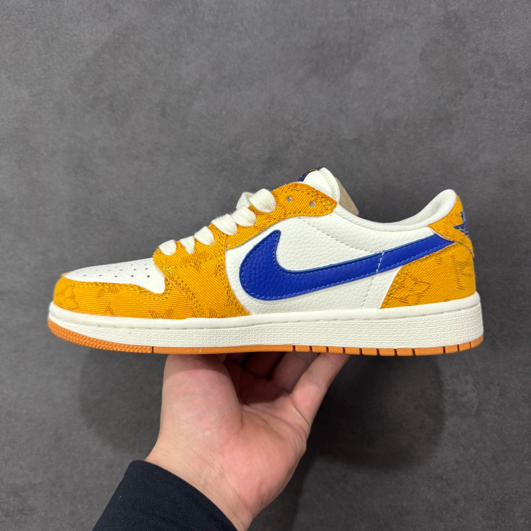 Air Jordan 1 Low Fragment / Travis Scott Style Sneakers DZ2688-001 #10