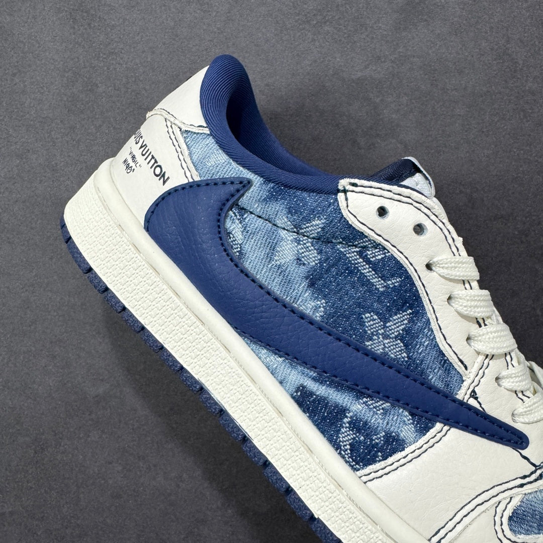 Air Jordan 1 Low Fragment / Travis Scott Style Sneakers LD2028-046 #09