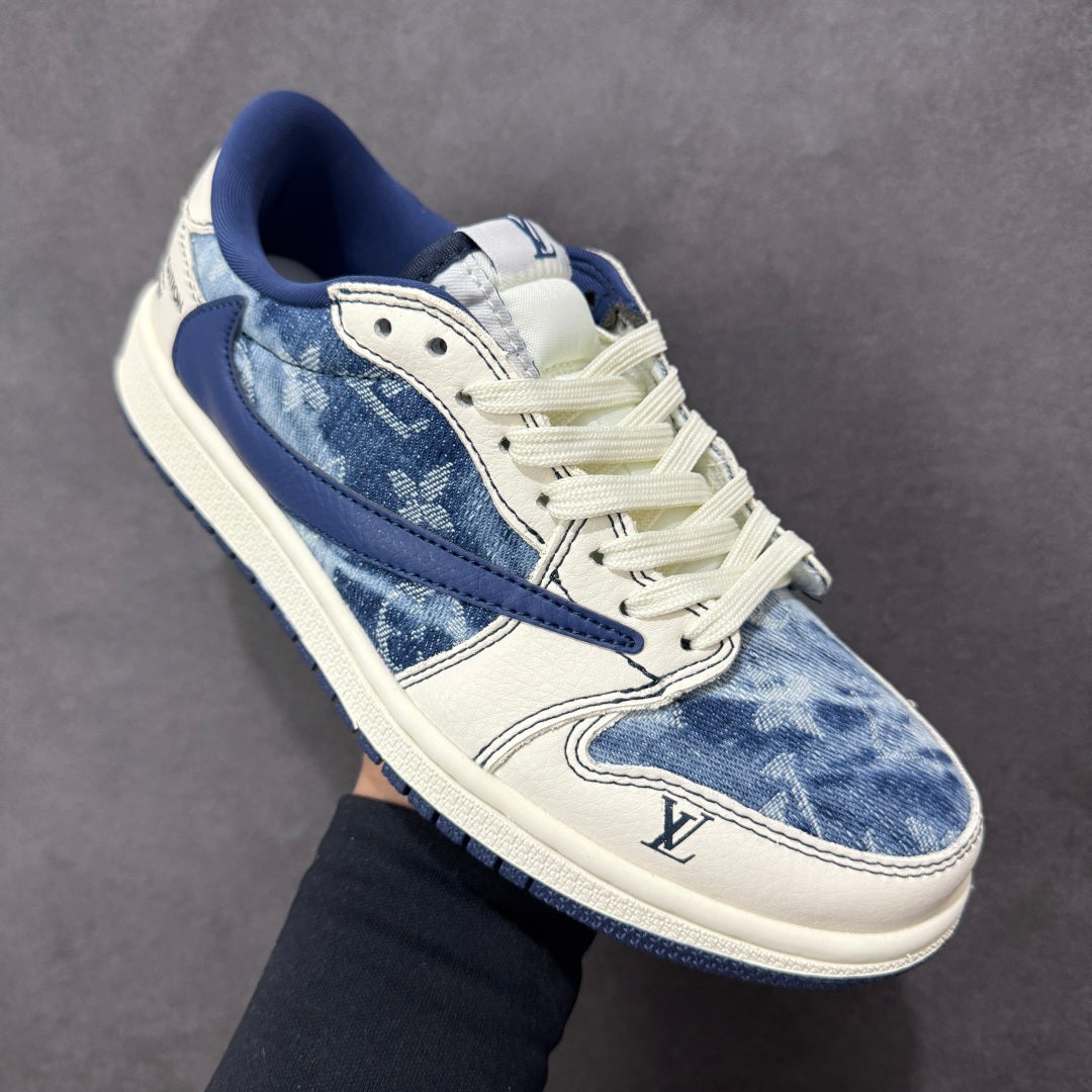 Air Jordan 1 Low Fragment / Travis Scott Style Sneakers LD2028-046 #09
