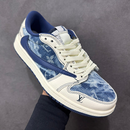 Air Jordan 1 Low Fragment / Travis Scott Style Sneakers LD2028-046 #09