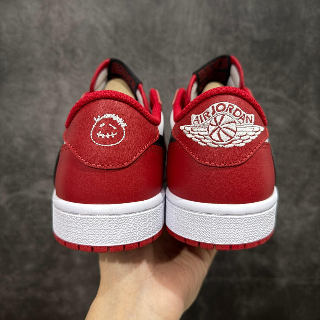 Air Jordan 1 Low Travis Scott Style Sneakers DM7866-101 #08