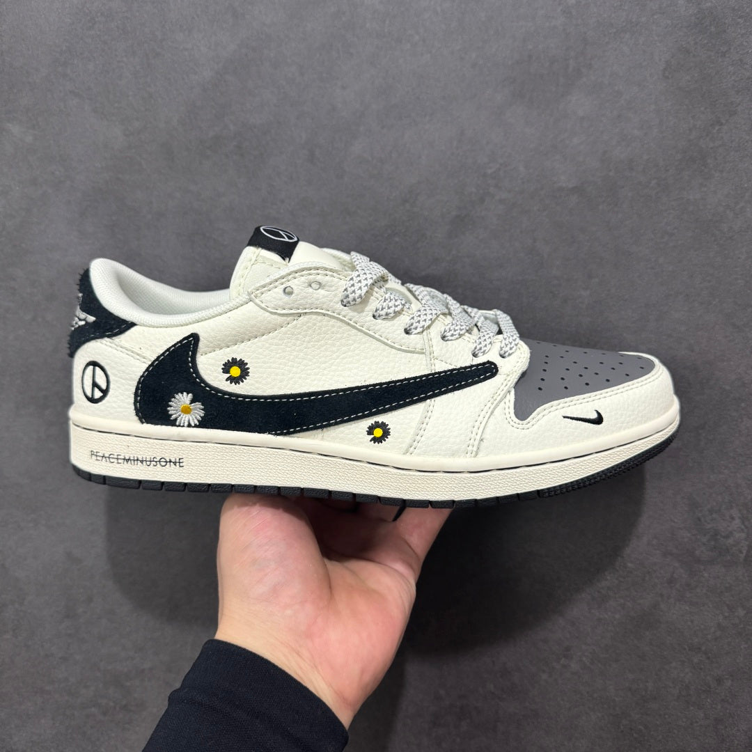 Air Jordan 1 Low Fragment / Travis Scott Style Sneakers QW5088-207 #06