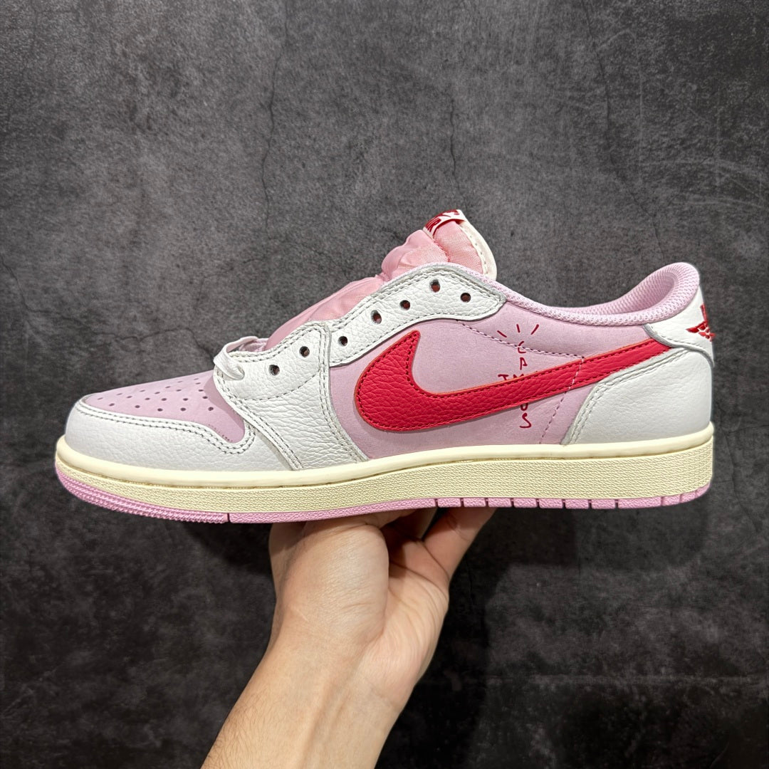 Air Jordan 1 Low Travis Scott Style Sneakers IQ7604-101 #05
