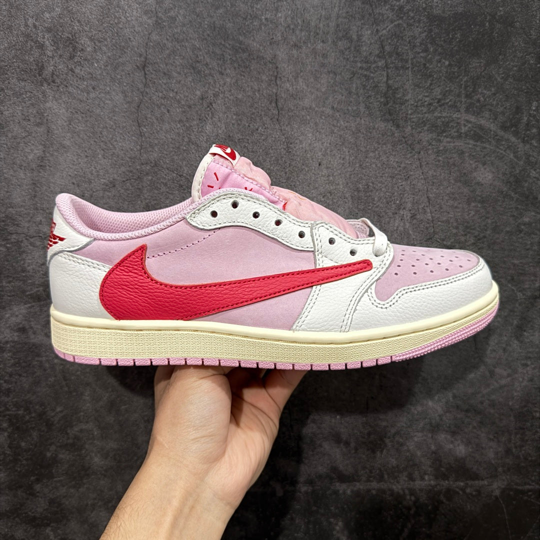 Air Jordan 1 Low Travis Scott Style Sneakers IQ7604-101 #05